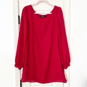 Lulu's Red Mini Dress